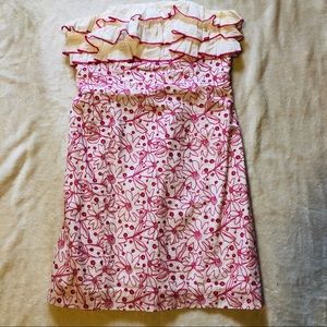 Lilly Pulitzer Strapless Dress